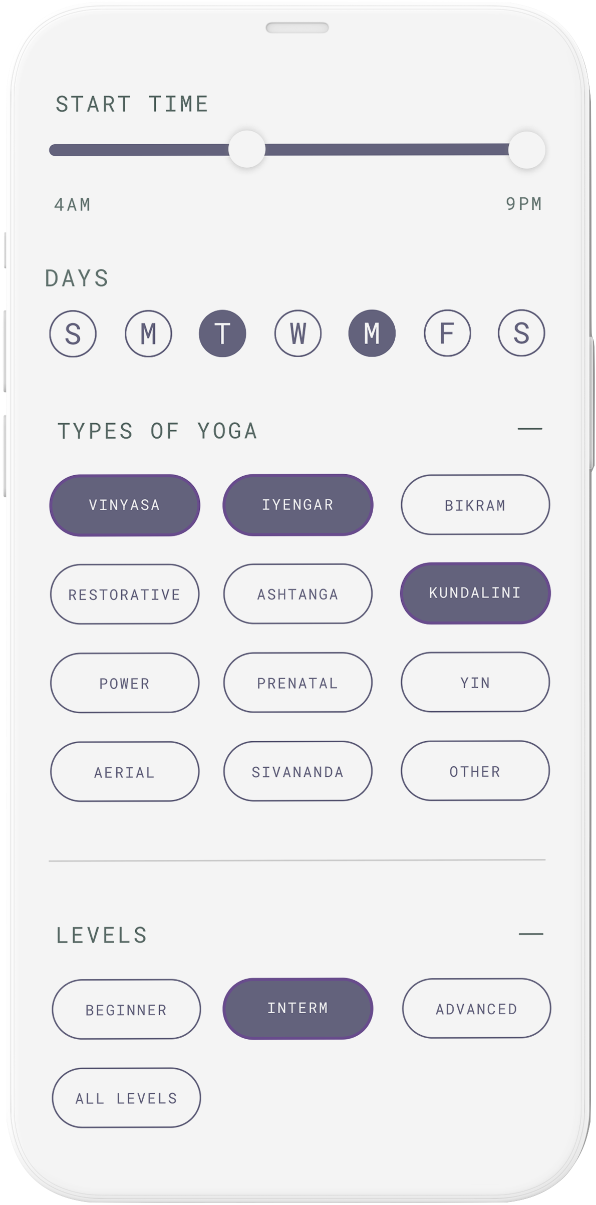 Get unlimited access<br>to all types of yoga 
